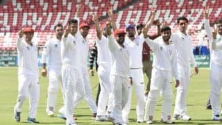 रहमत शाह, इहसानुल्लाह जनत के अर्धशतकों के दम पर अफगानिस्तान ने दर्ज की पहली टेस्ट जीत